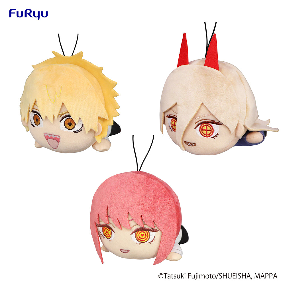 Lying Down Plush Toy -Denji /Makima /Power (set) - Chainsaw Man